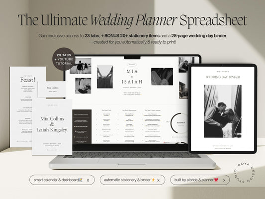 Ultimate Wedding Planner (Google Sheets)