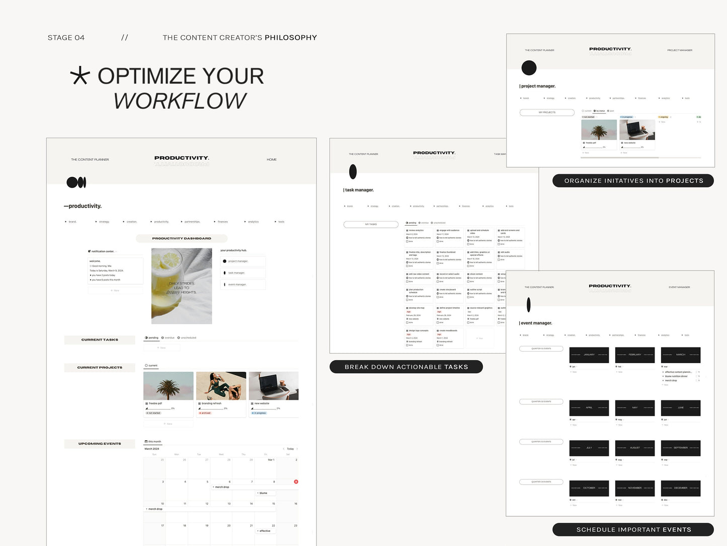 Ultimate Notion Content Planner and Calendar