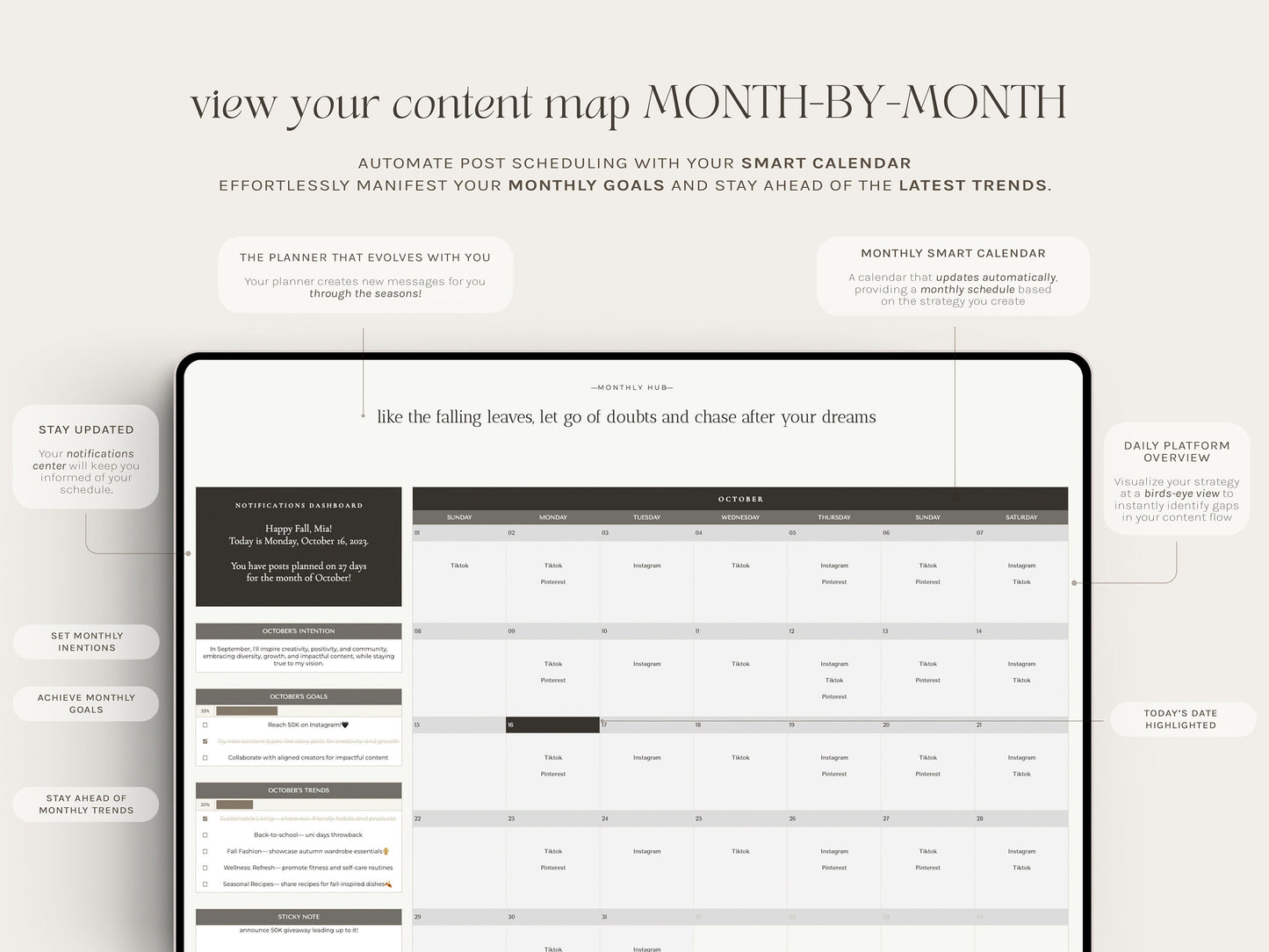 Ultimate Social Media Planner and Calendar (Google Sheets)