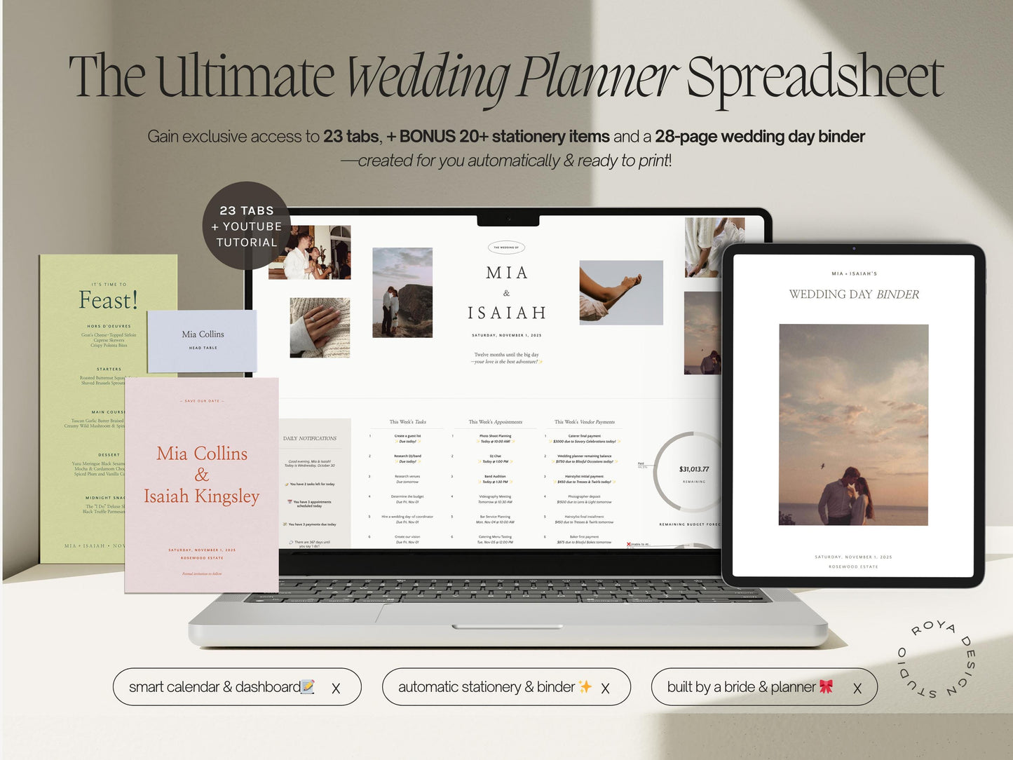 Ultimate Wedding Planner (Google Sheets)